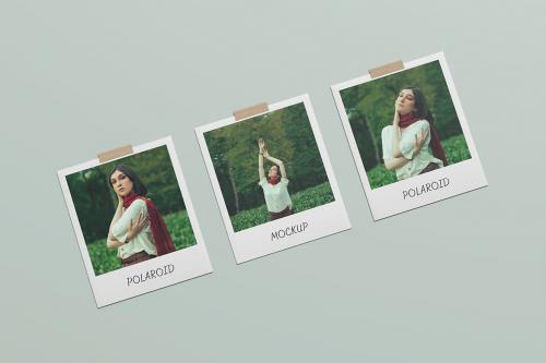 Polaroid Photo Mockup