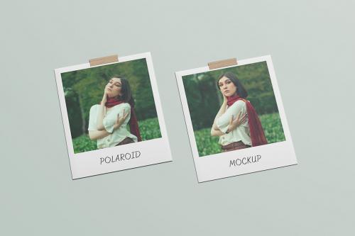 Polaroid Photo Mockup