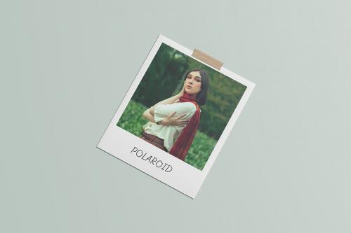 Polaroid Photo Mockup