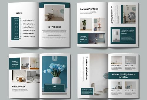 Product Catalog Template Layout