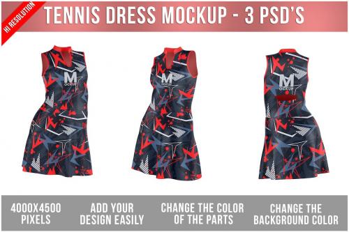 Tennis Dress Mockup