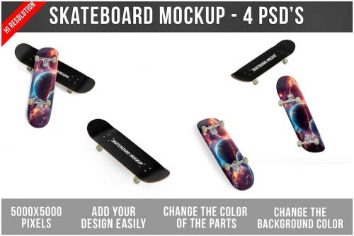 Skateboard Mockup