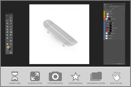 Skateboard Mockup