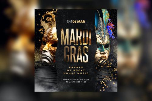 Mardi Gras Flyer