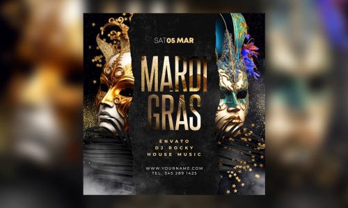 Mardi Gras Flyer