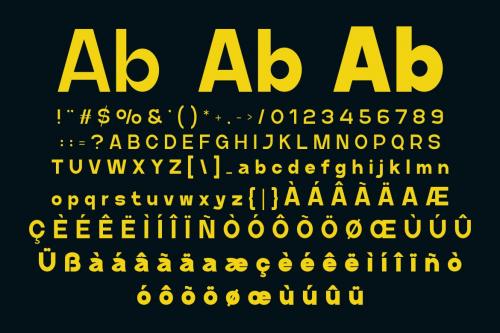 Beamon - A Modern Sans Serif Font