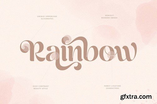 Wishfull - Fancy Beauty Display Font S88WH94