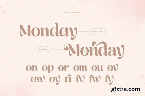 Wishfull - Fancy Beauty Display Font S88WH94