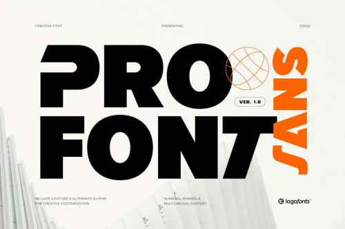 Profont - Modern Font