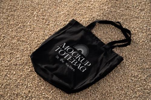 Tote Bag Mockup In The Nature