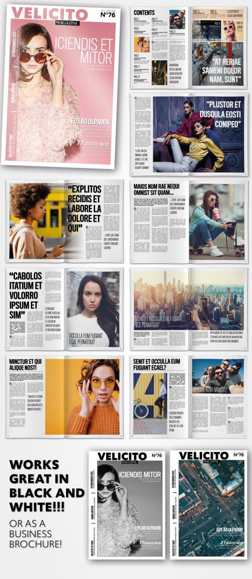 Lifestyle Magazine Layout - 333494139