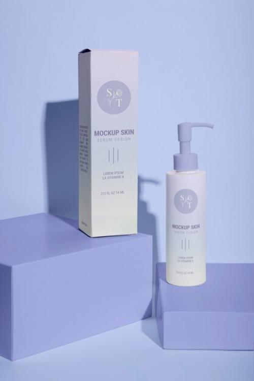 Skin Care Packaging Mockup