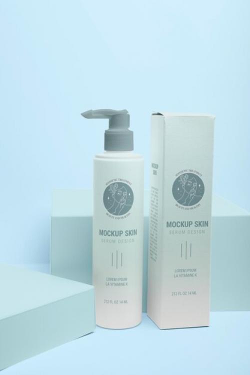 Skin Care Packaging Mockup