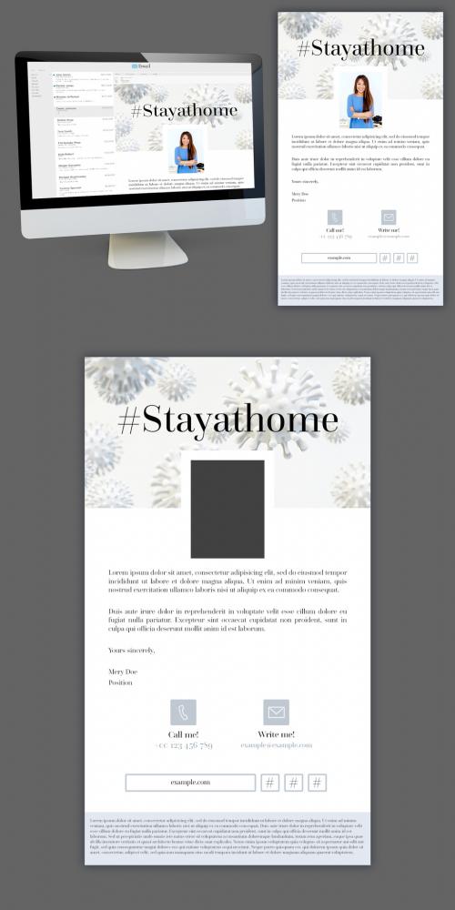 COVID-19 Newsletter Layout - 333544681