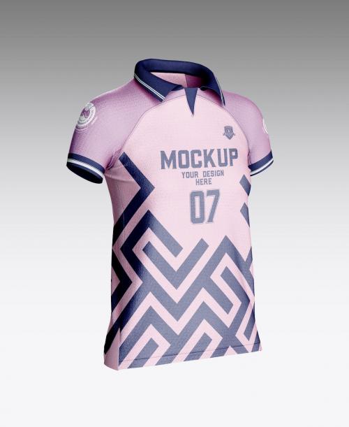 Women’s Soccer Jersey mockup