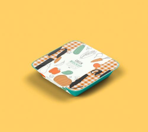 Food Container Mockup