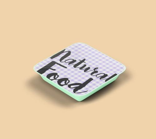 Food Container Mockup