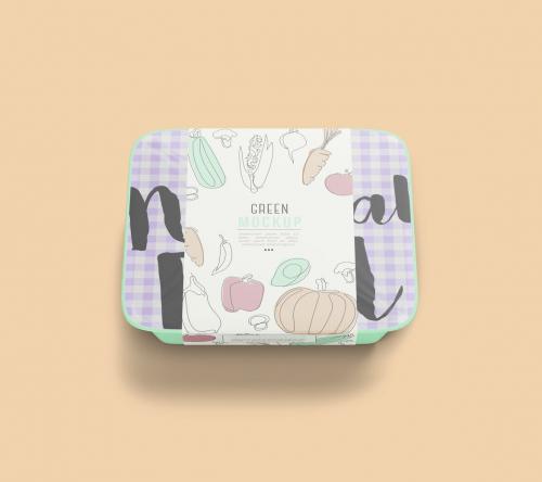 Food Container Mockup