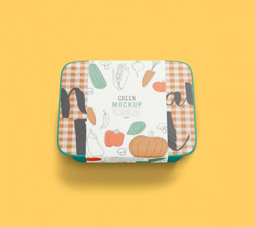 Food Container Mockup