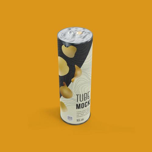 Snack / Chips Tube Mockup