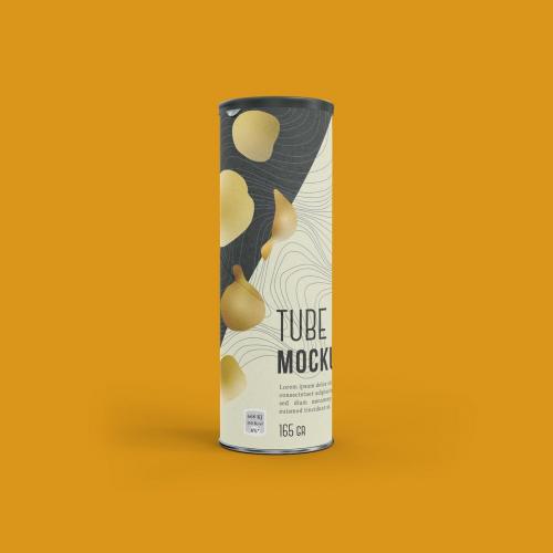 Snack / Chips Tube Mockup