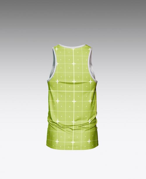 Men's Fitness Tank Top Mockup