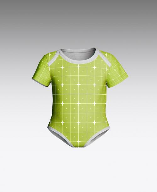 Baby Bodysuit Mockup