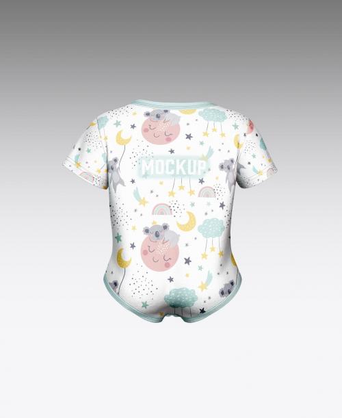 Baby Bodysuit Mockup