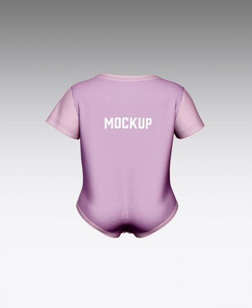 Baby Bodysuit Mockup