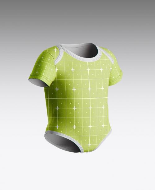 Baby Bodysuit Mockup