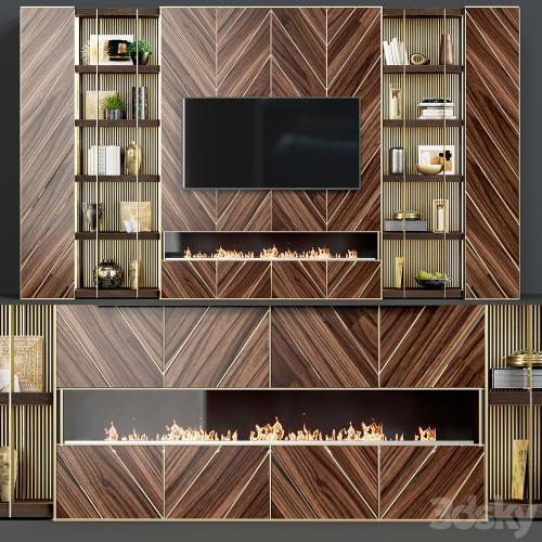 TV wall modern 44