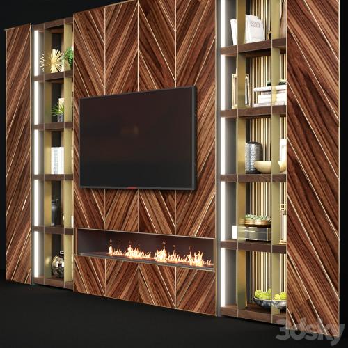 TV wall modern 44