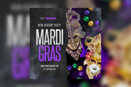 Mardi Gras Flyer