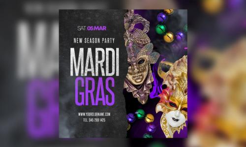 Mardi Gras Flyer