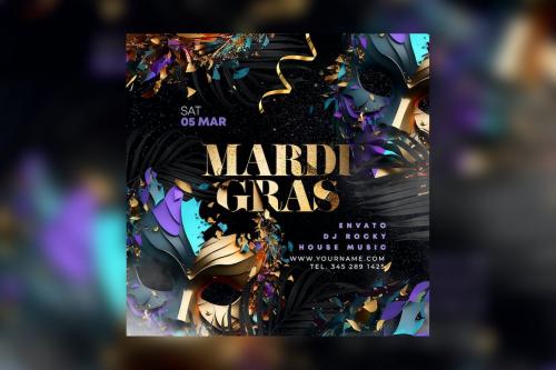 Mardi Gras Flyer