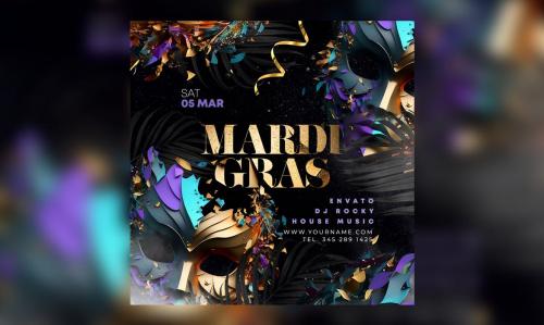 Mardi Gras Flyer