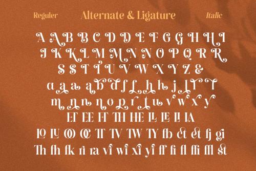 Belarmina - A Beauty Serif Font