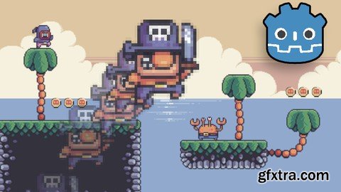 Build a complete pixel platformer in Godot 4!