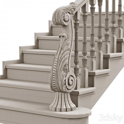 Wooden stairs 004