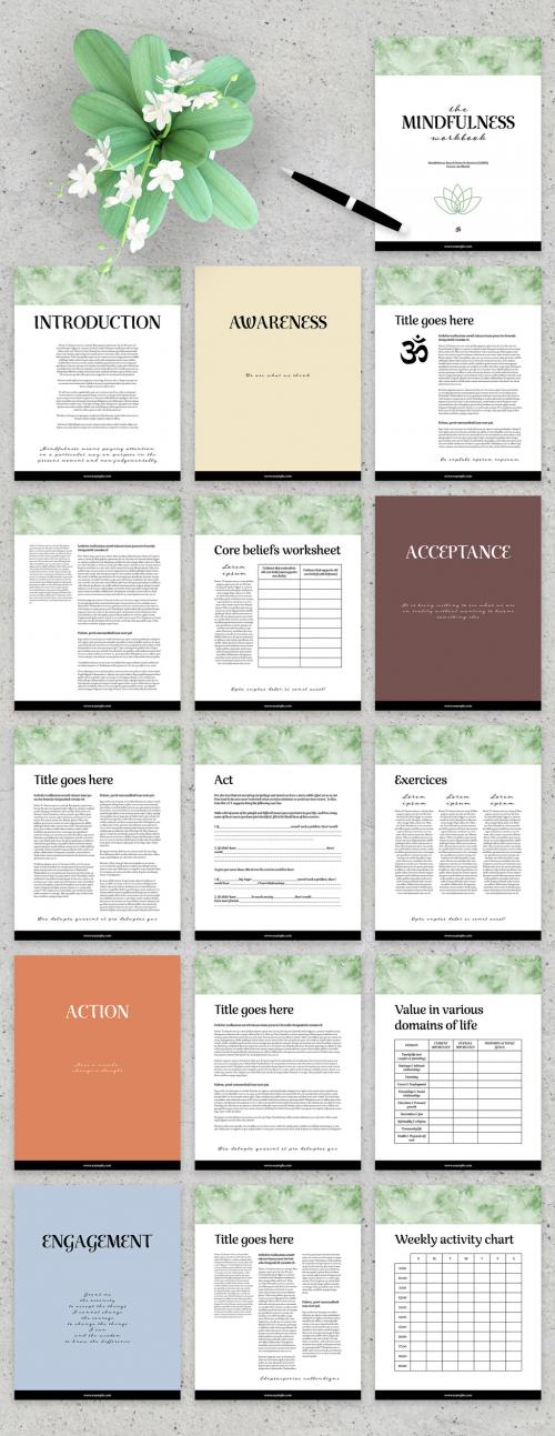 Mindfulness Workbook Layout - 335364249