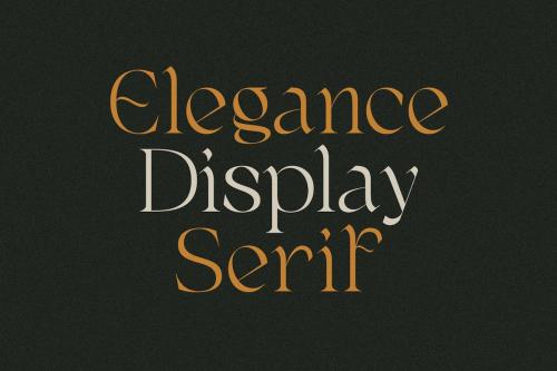 Egmond - Old Display Serif