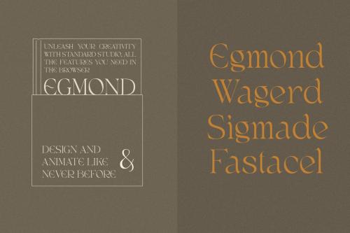 Egmond - Old Display Serif