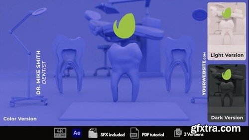 Videohive Dental Intro 50092422