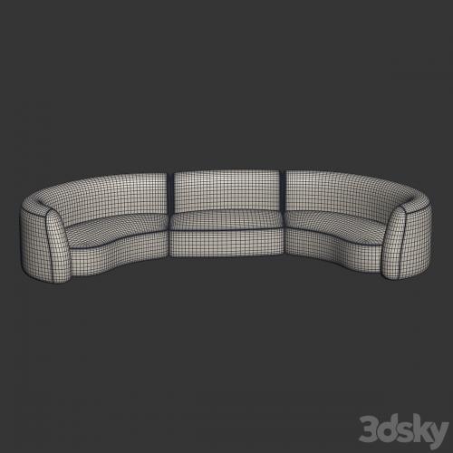 Kookudesign - OZE Modular Sofa #2 by Christophe Delcourt