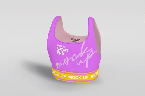 Sport Bra Mockup