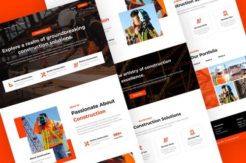 Construction Landing Page