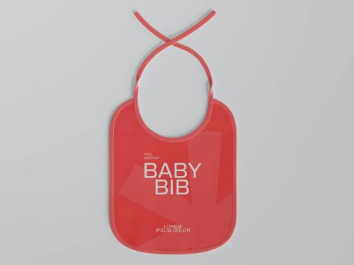 Baby Bib Mockup