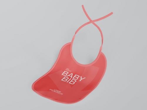 Baby Bib Mockup