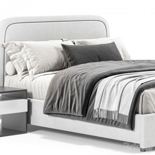 West Elm-Camilla queen Bed