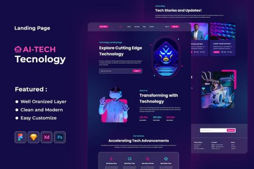 AI-TECH - Technology Landing Page